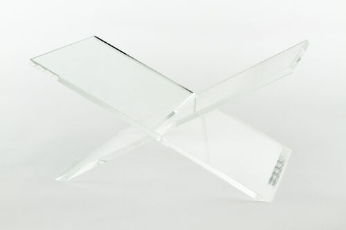 Clear Acrylic Book Stand - Adjustable & Durable for Reading, Cooking, and Office Use - Perfect for Cookbooks, Textbooks, and Display