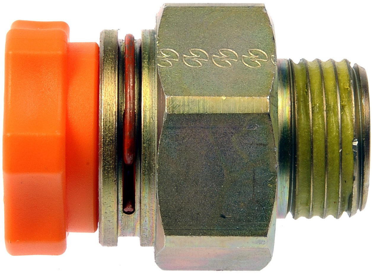 Dorman 800-705 Oil Cooler Line Connector - Compatible with Select Ford, Chevy & Dodge Models - High Performance Replacement Part for Engine Cooling System Maintenance