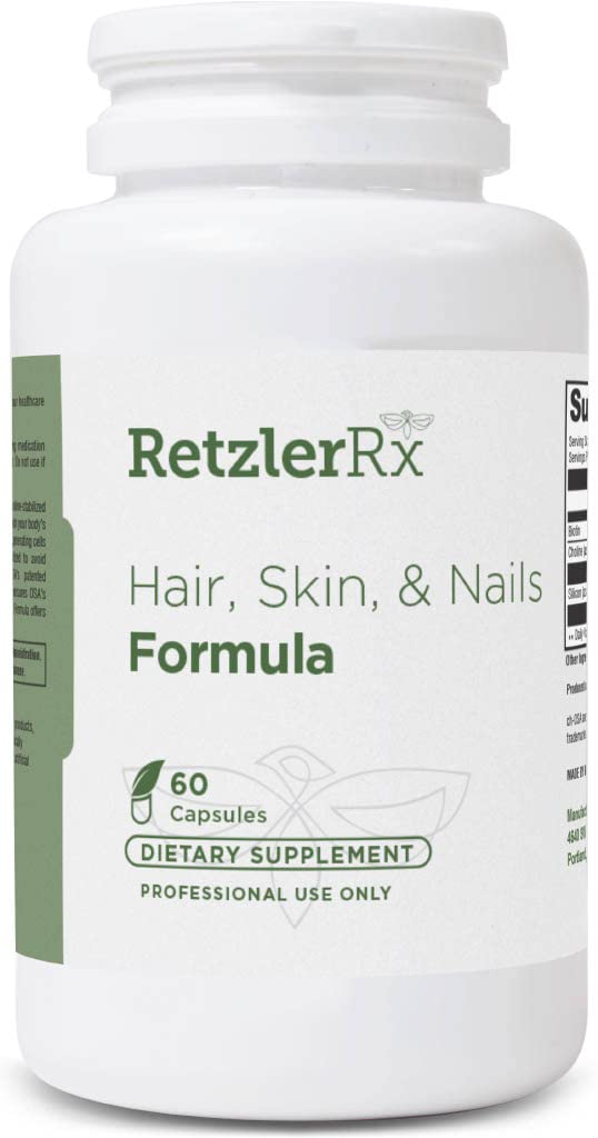 Premium Hair, Skin & Nails Supplement with Clinically Proven ch-OSA Collagen Booster | 60 Capsules | Supports Healthy Hair Growth, Glowing Skin & Strong Nails | Beauty Enhancement for Women & Men | Daily Wellness Routine