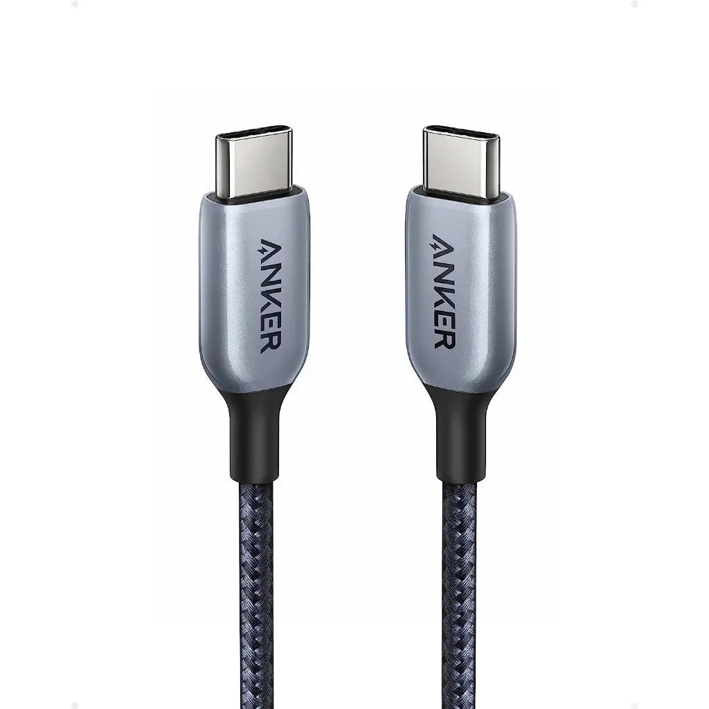 Anker 765 PowerLine USB C to USB C Cable 240W Fast Charging 3ft (0.9m) PD Compatible for MacBook Pro/Air, iPad Pro, Galaxy S23 - Perfect for Home, Office & Travel Charging