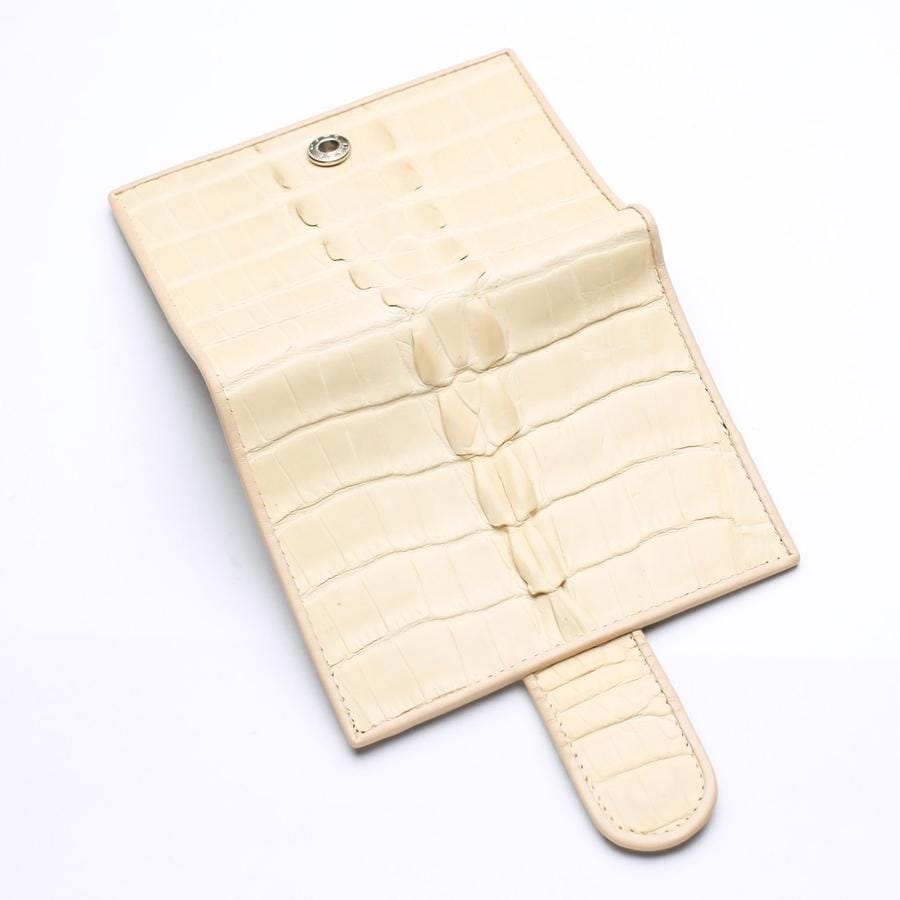 Luxury White Pearl Crocodile Leather Women's Wallet - Elegant Designer Clutch Purse for Everyday Use & Special Occasions