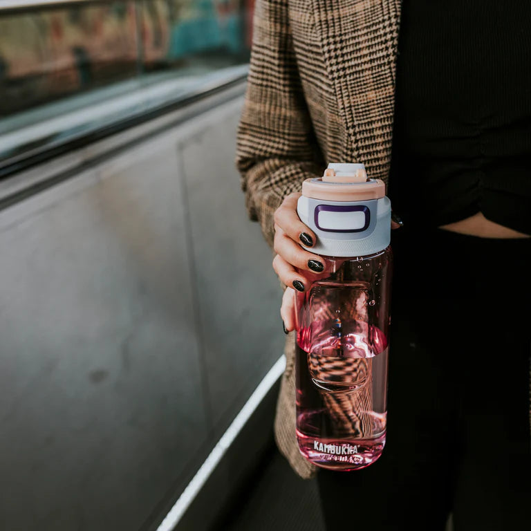 Elton 750ml Glass Water Bottle - BPA Free, Leak Proof, Various Colors - Perfect for Gym, Hiking, Office & Travel