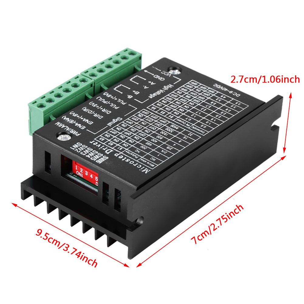 160W Stepper Motor Driver 0.5-4A for CNC Engraving & DIY Projects