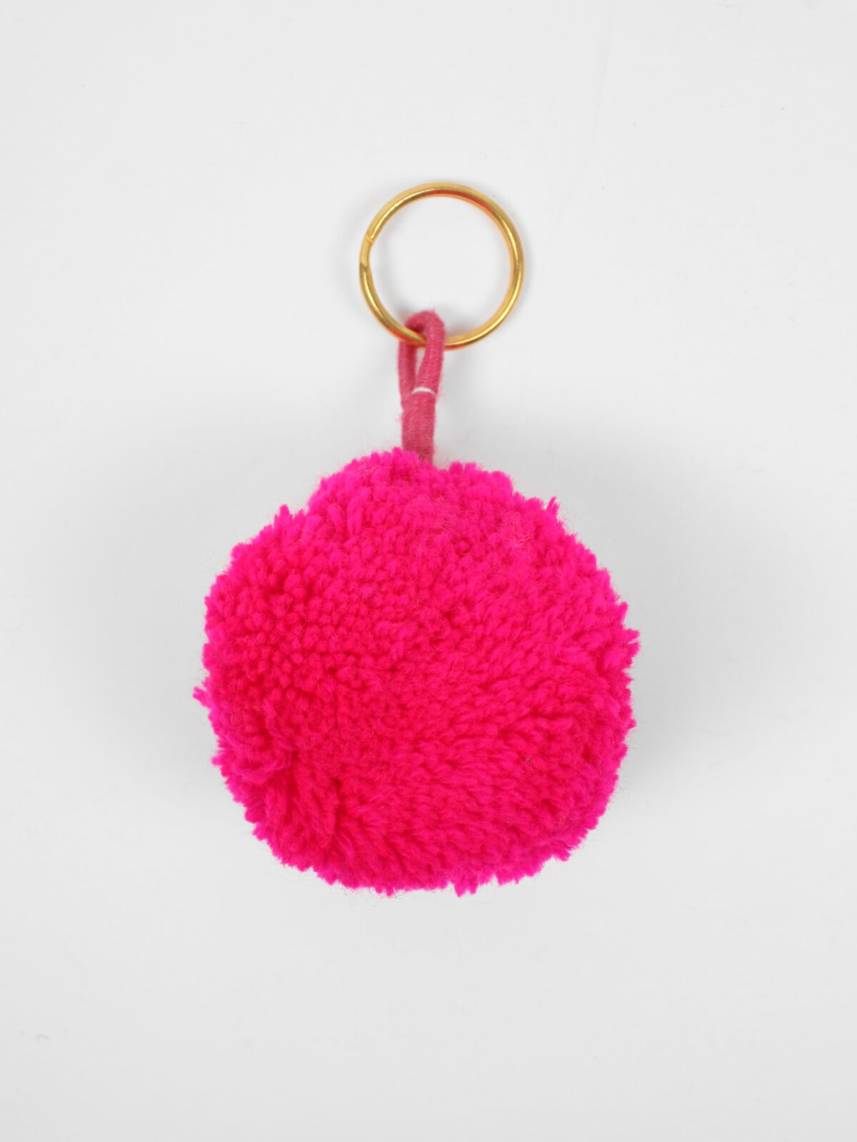 Cute Pom Pom Keychains for Women - Soft Fluffy Key Rings with Metal Hook - Perfect for Backpacks, Handbags, and Gift Giving