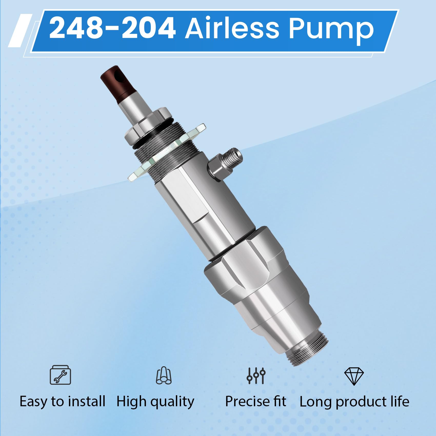 Graco 695 795 Ultra Max II GMAX 3900 Airless Paint Sprayer Replacement Pump 248-204 | OEM Compatible Part with 3 Year Warranty | Ideal for Professional Painting, Home Renovation & DIY Projects