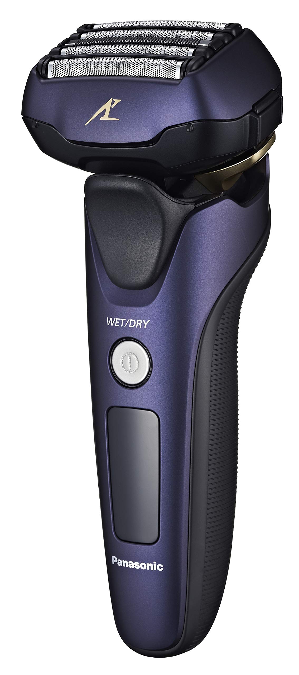 Panasonic ES-LV67-A803 5-Blade Wet & Dry Electric Shaver with Linear Motor & Hair Trimmer - Navy Blue - For Men's Smooth Shaving at Home or Travel