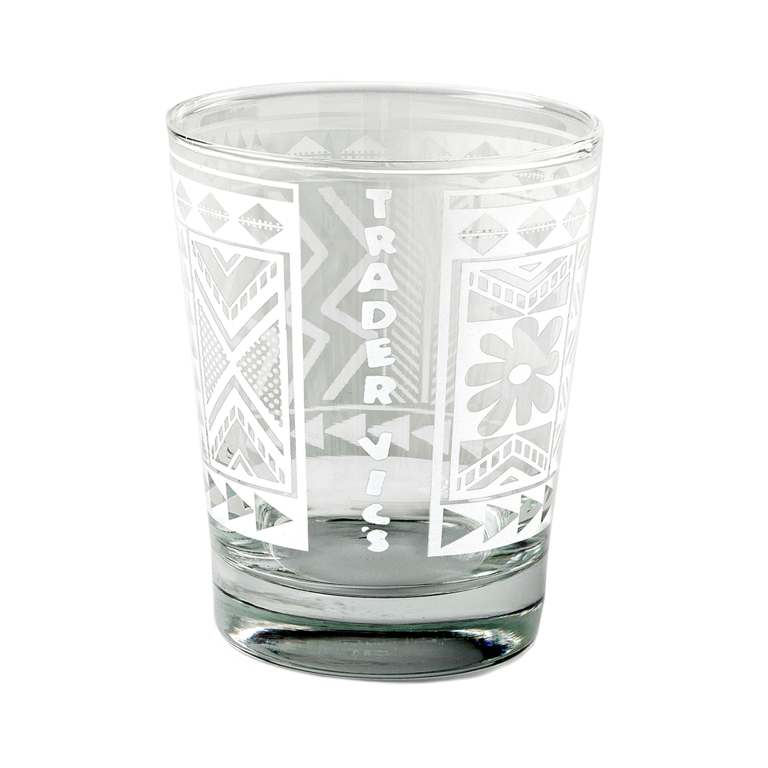 Premium Tapa Mai Tai Glass Set - Authentic Tropical Cocktail Glasses for Hawaiian Drinks, Pina Colada & Exotic Beverages - Perfect for Luau Parties, Beach Bars & Summer Entertaining