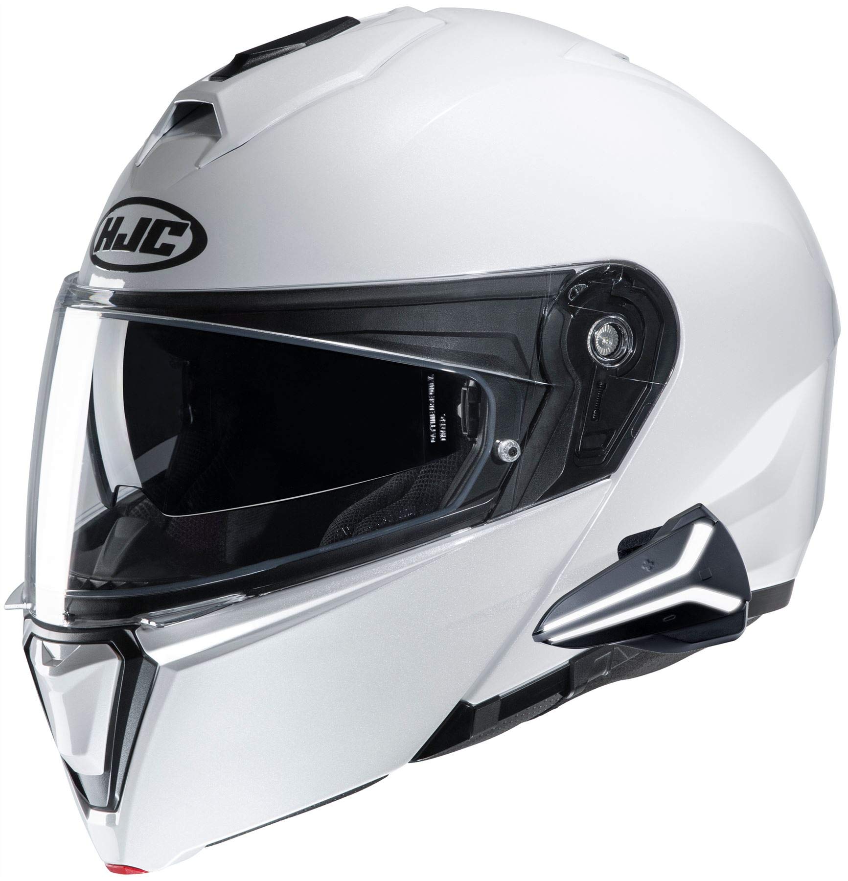 HJC i90 Modular Motorcycle Helmet with Sena 20B Bluetooth Headset - DOT Certified Full Face Helmet for Men & Women - Noise Reduction & Hands-Free Communication - Perfect for Touring, Commuting & Adventure Riding