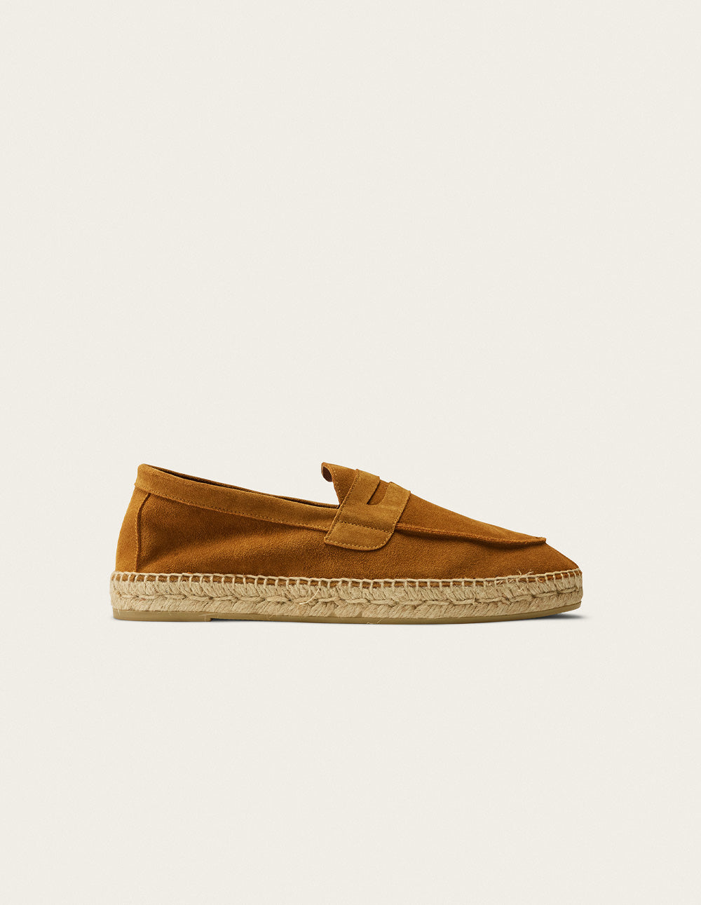 Premium Suede Espadrilles for Women - Cognac Color - Comfortable Summer Sandals for Beach, Vacation & Casual Outings
