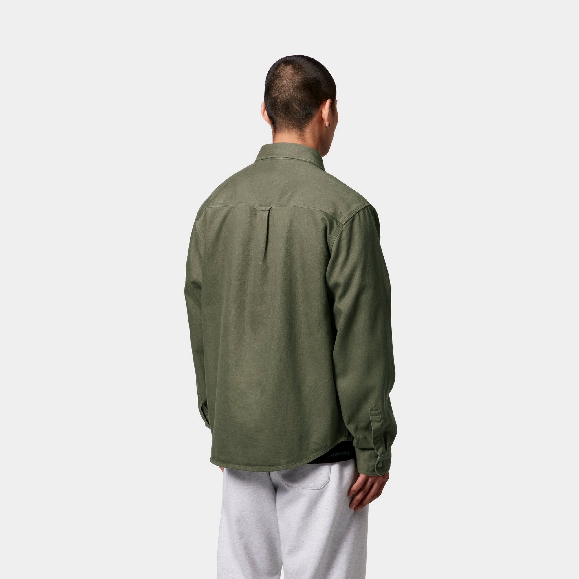 Crawford Shirt Jacket in Dollar Green | Stylish Men's Casual Wear for Outdoor Adventures & Everyday Comfort