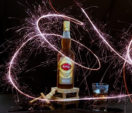 ArKay Non Alcoholic Whisky - Premium Zero Proof Whiskey Alternative with Authentic Flavor for Mocktails & Cocktails | Perfect for Sober Living, Dry January & Alcohol-Free Entertaining
