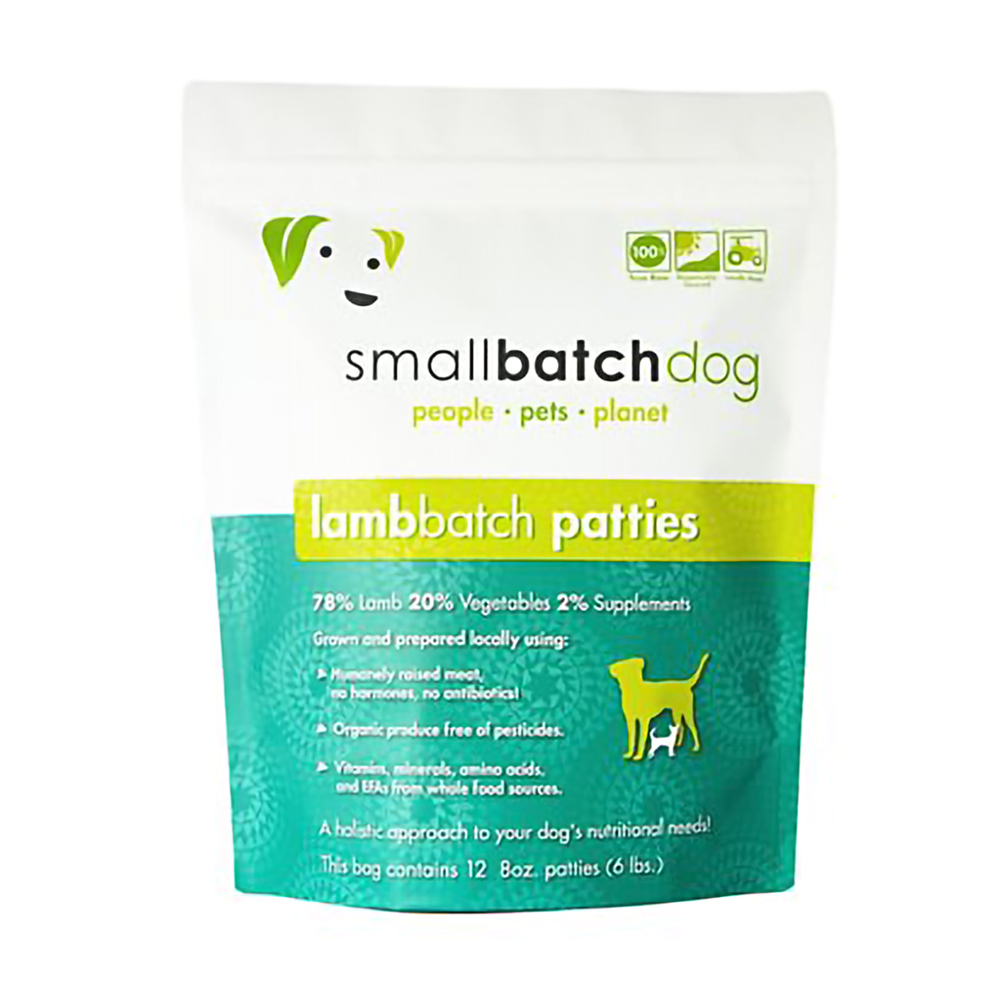 Premium Small Batch Raw Frozen Lamb Dog Food - Grain-Free, High-Protein Natural Diet for Dogs - Perfect for Raw Feeding & Allergy Relief