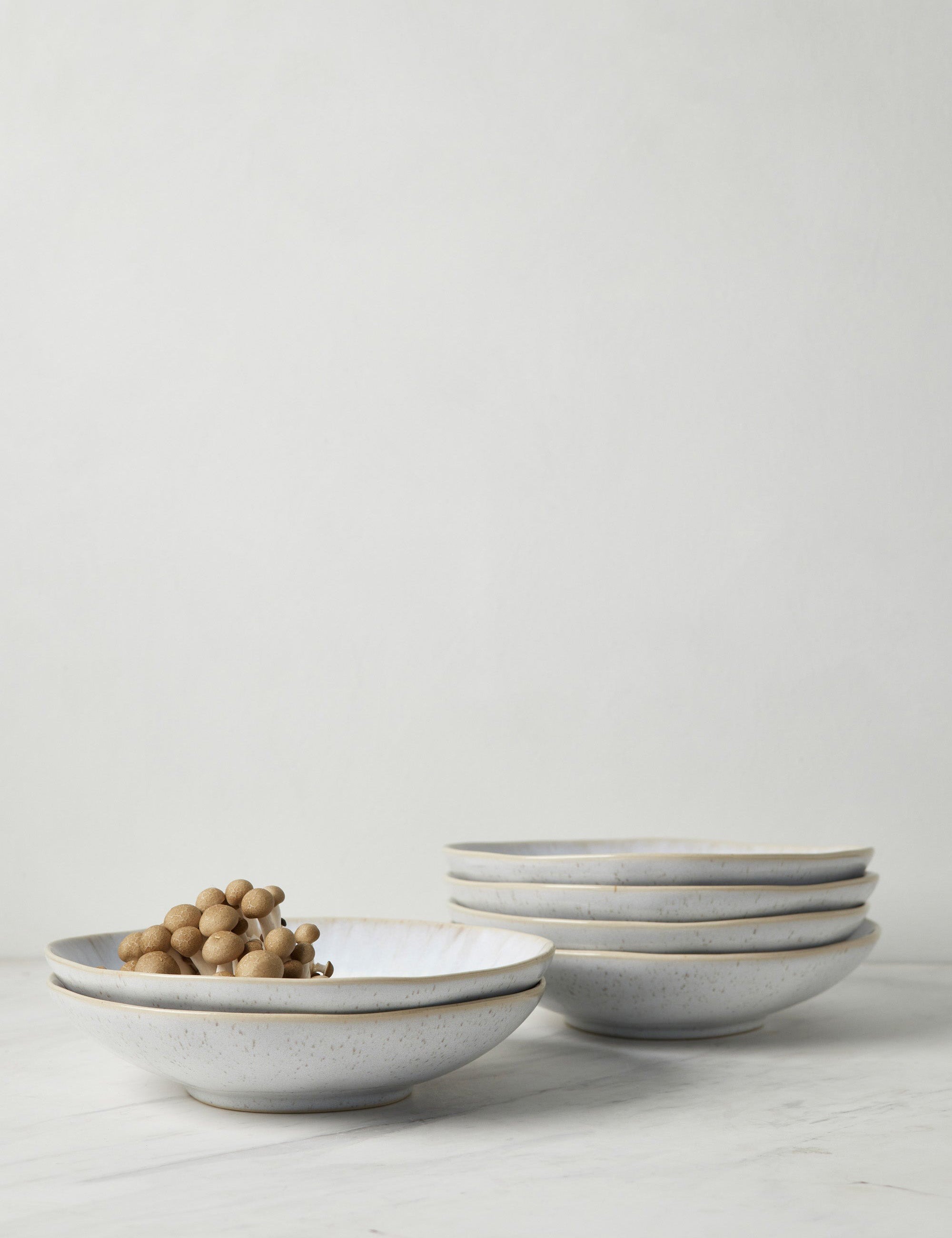 Casafina Eivissa Stoneware Dinnerware Set - Durable Ceramic Plates, Bowls & Mugs for Everyday Use - Perfect for Family Dining, Entertaining & Restaurant Style Meals