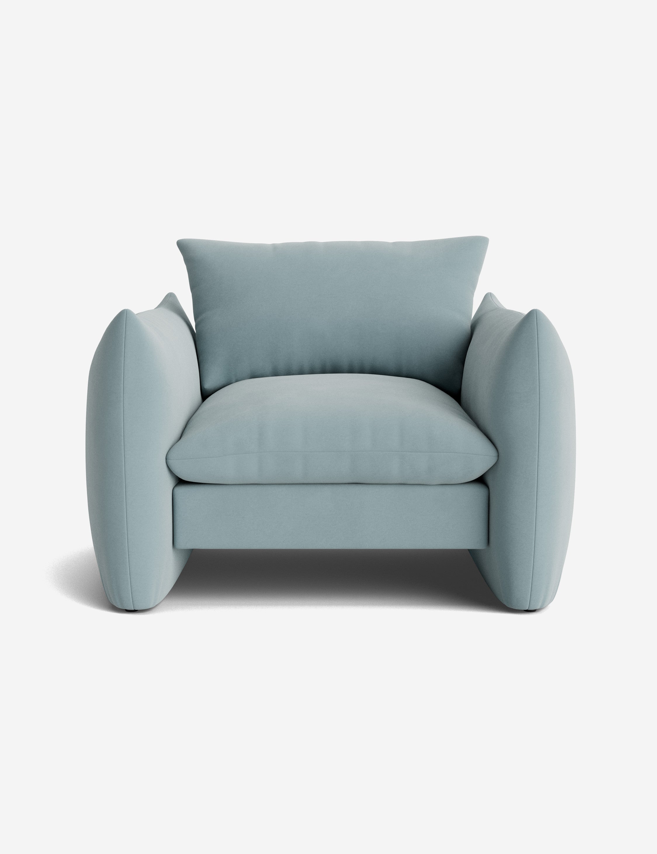 Sky Blue Classic Velvet