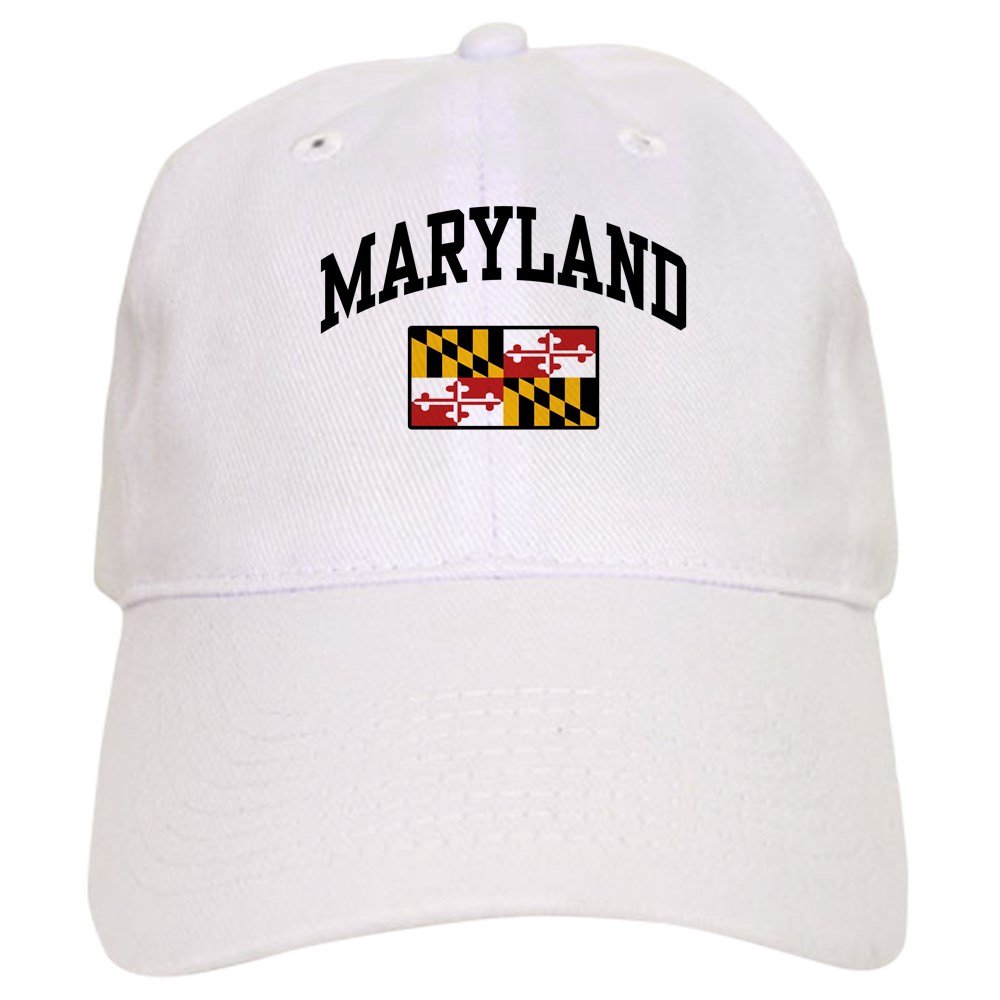 Maryland Adjustable Baseball Cap - Stylish & Comfortable Unisex Hat for Sports, Outdoor Activities & Casual Wear
