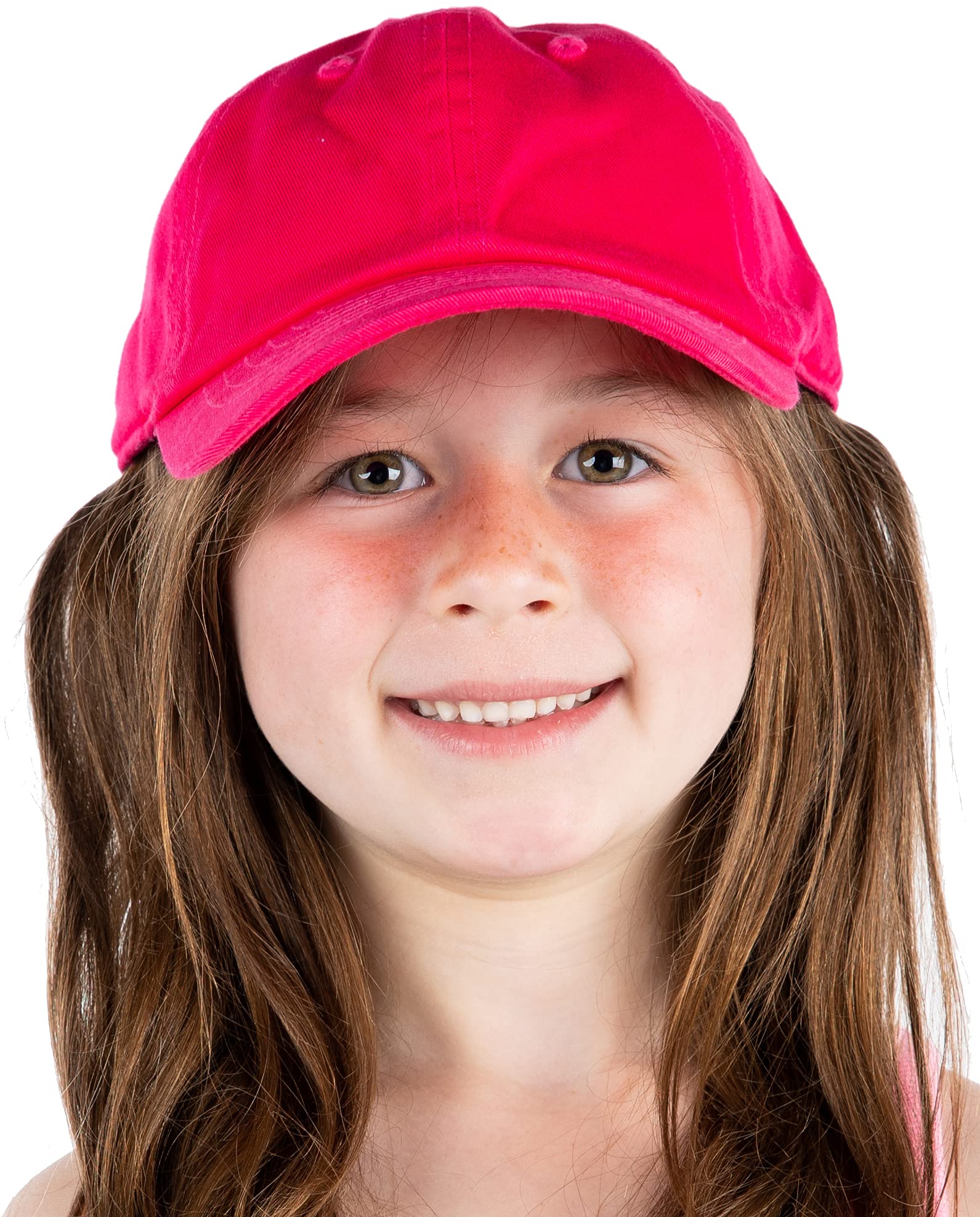 Stylish Low Profile Washed Cotton Baseball Cap for Toddler Boys & Girls - Soft & Comfortable Kids Sun Hat for Outdoor Play, Beach, and Everyday Wear