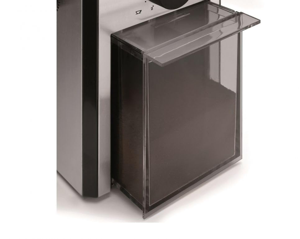 De'Longhi Stainless Steel Burr Coffee Grinder - Adjustable Coarseness for Espresso, Drip & French Press - Perfect for Home Baristas & Coffee Enthusiasts (Silver)