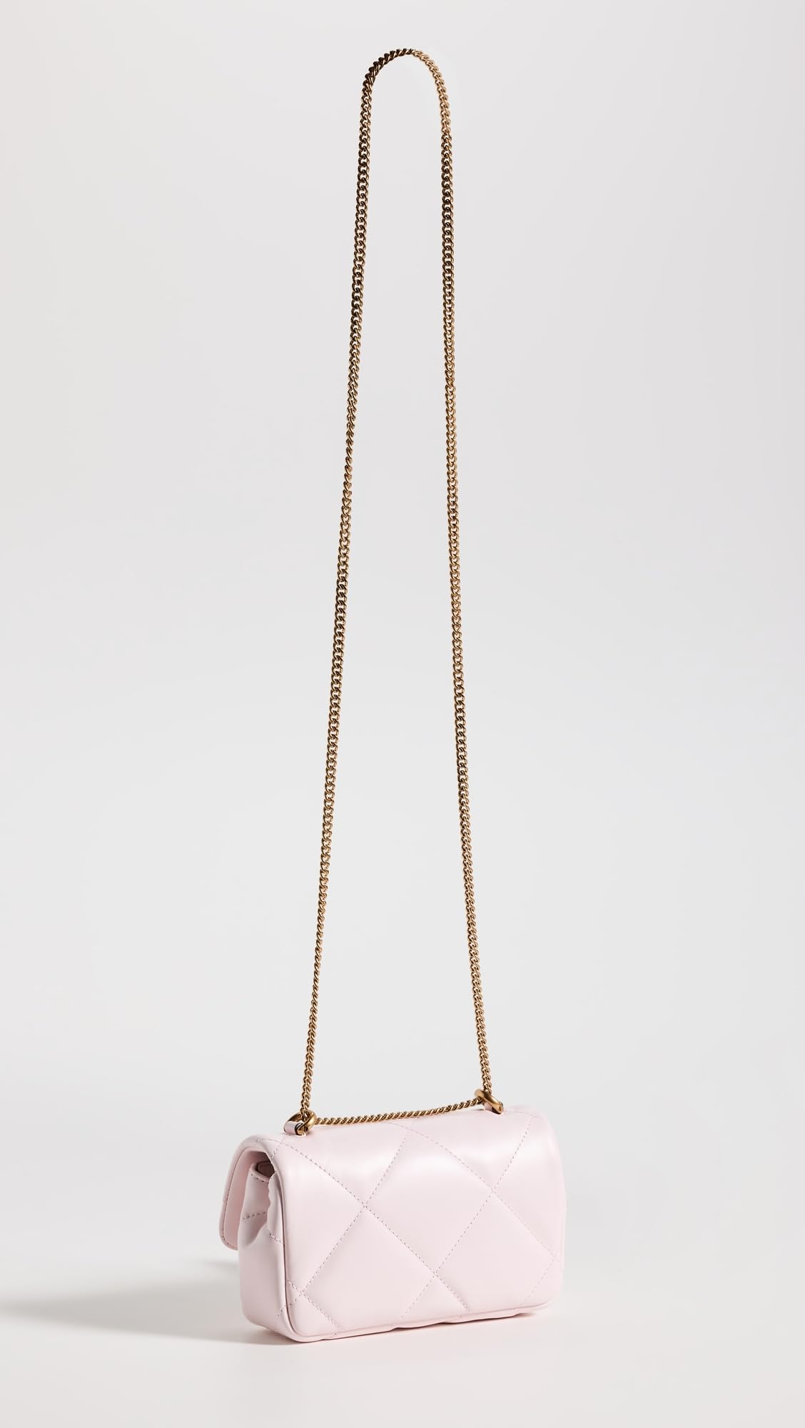 Tory Burch Women's Mini Kira Diamond Flap Crossbody Bag - Elegant Small Shoulder Purse for Date Night, Party & Everyday Use