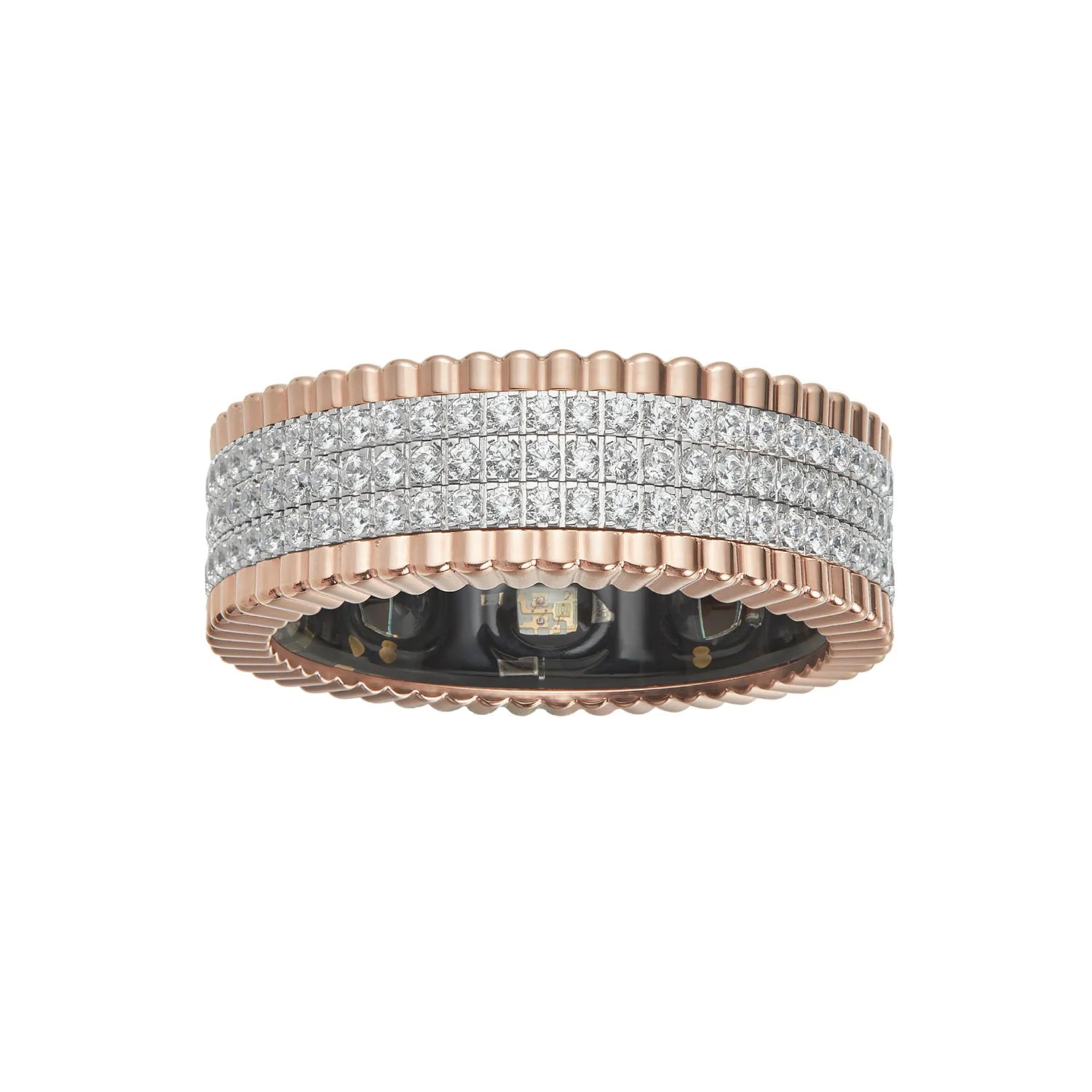 VERTU Smart Ring AI Diamond Ring for Men & Women - Galaxy Edition | NFC Contactless Payment, Fitness Tracking, Sleep Monitor | Perfect for Workouts, Business Meetings & Everyday Wear
