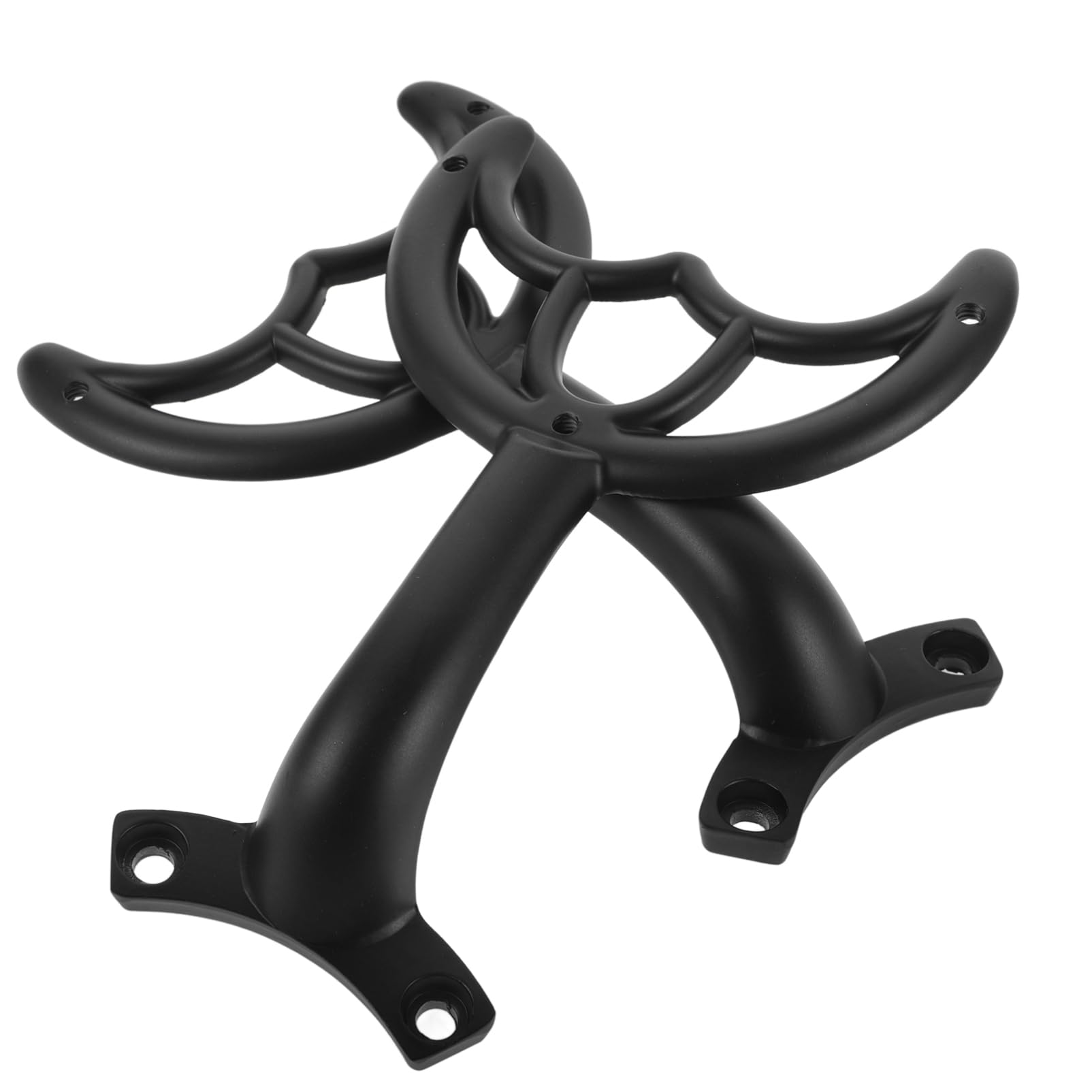 2Pcs Black Ceiling Fan Blades Replacement Arms - Durable Fan Blade Stabilizers for Worn Ceiling Fans | Perfect for Home, Office & Bedroom Cooling Systems