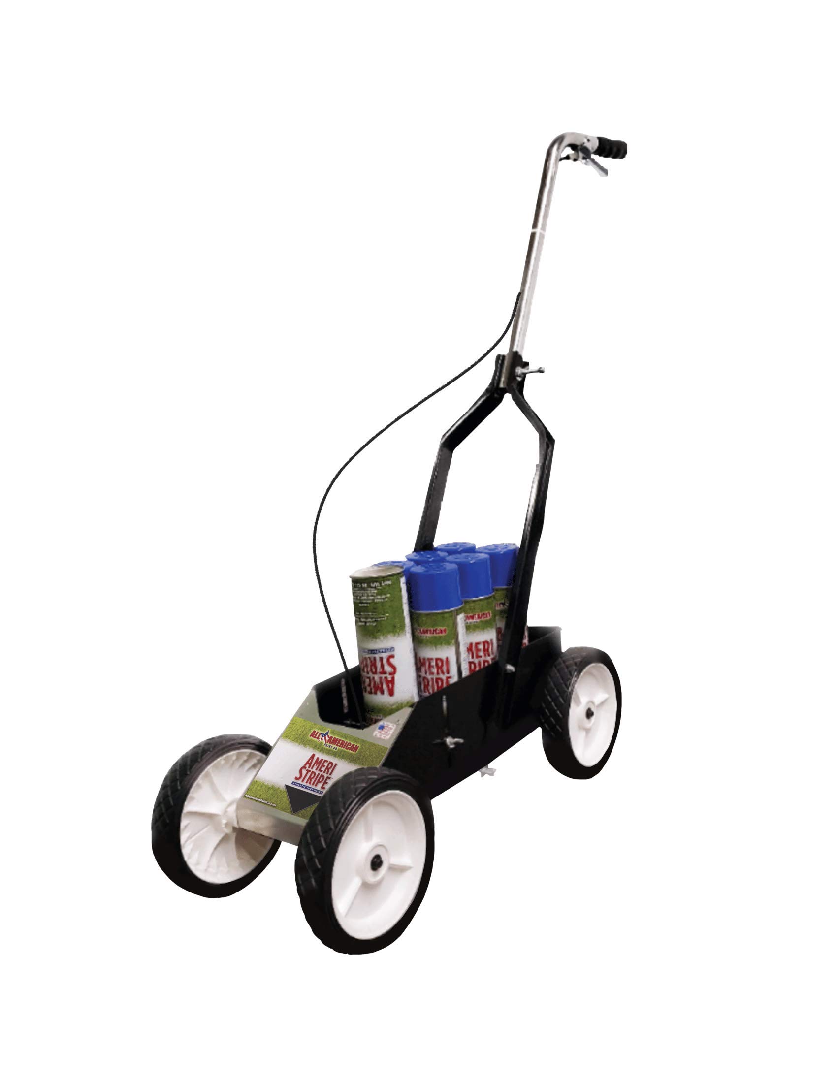 Professional Aerosol Six Can Marking Striping Machine for Parking Lots, Sports Fields & Roadways – Durable & Easy-to-Use Line Marking Tool