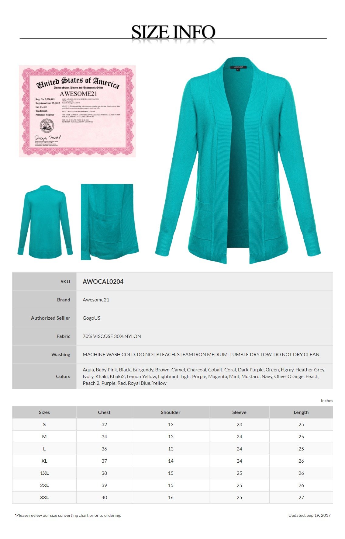 Women's Soft Stretch Open Front Knit Cardigan - Lightweight Comfortable Long Sleeve Sweater for Casual Wear, Office & Layering