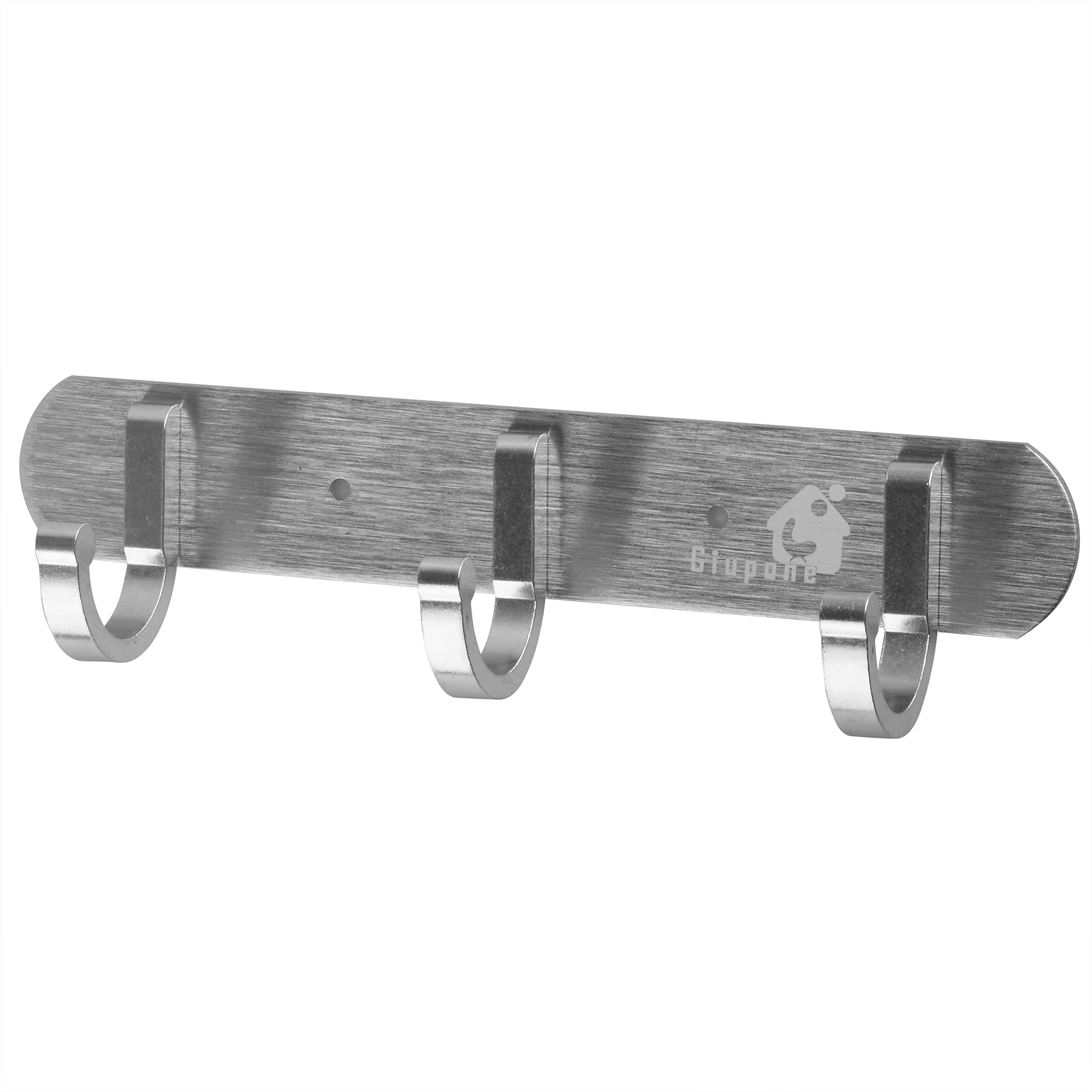 Stainless Steel Towel Rack - No Drill Wall Mounted Bathroom Towel Holder for Bath, Kitchen & Spa - Space Saving Home Organization Solution