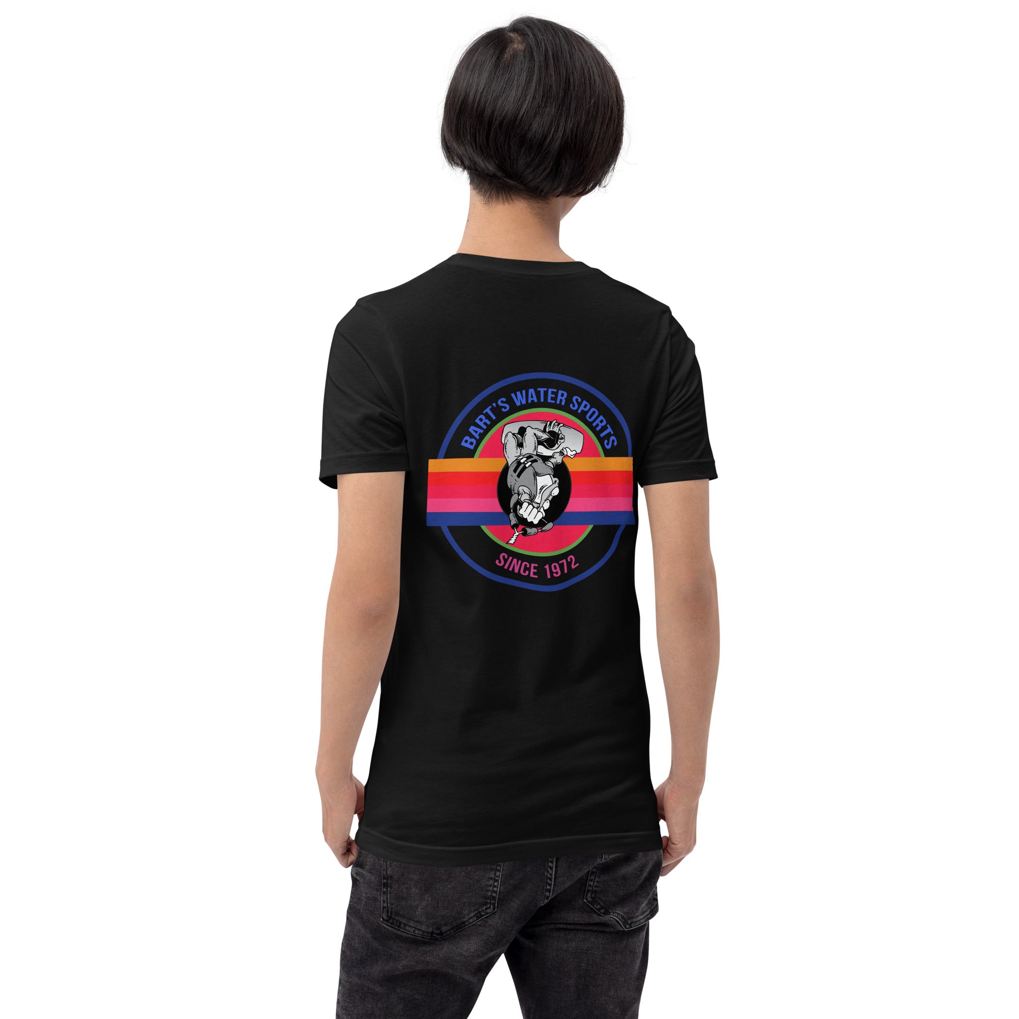 Upside Down Frog Wakeboard T-Shirt - Unisex Graphic Tee for Wakeboarding & Water Sports Enthusiasts | Perfect for Beach, Pool & Summer Outfits