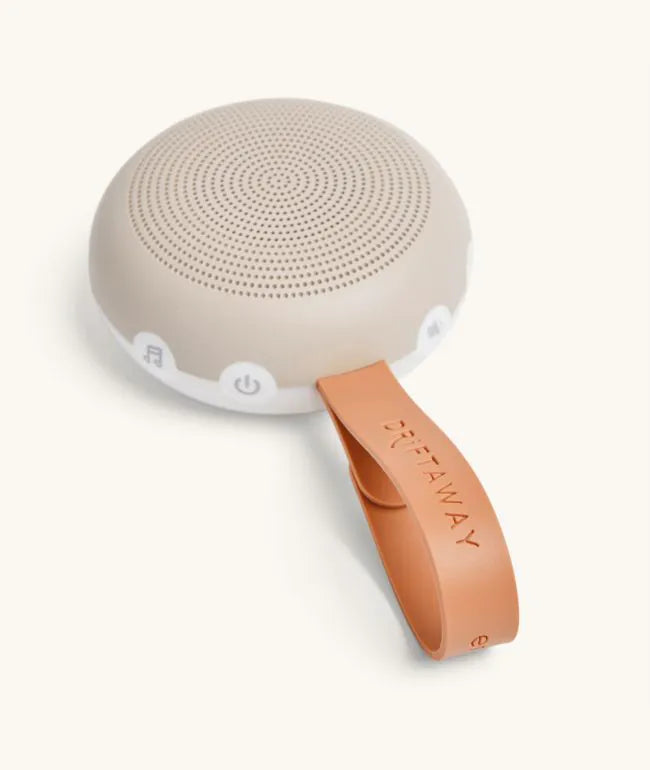 ergoPouch Drift Away White Noise Machine for Baby Sleep & Relaxation - Portable Sound Soother for Nursery, Travel & Office Use