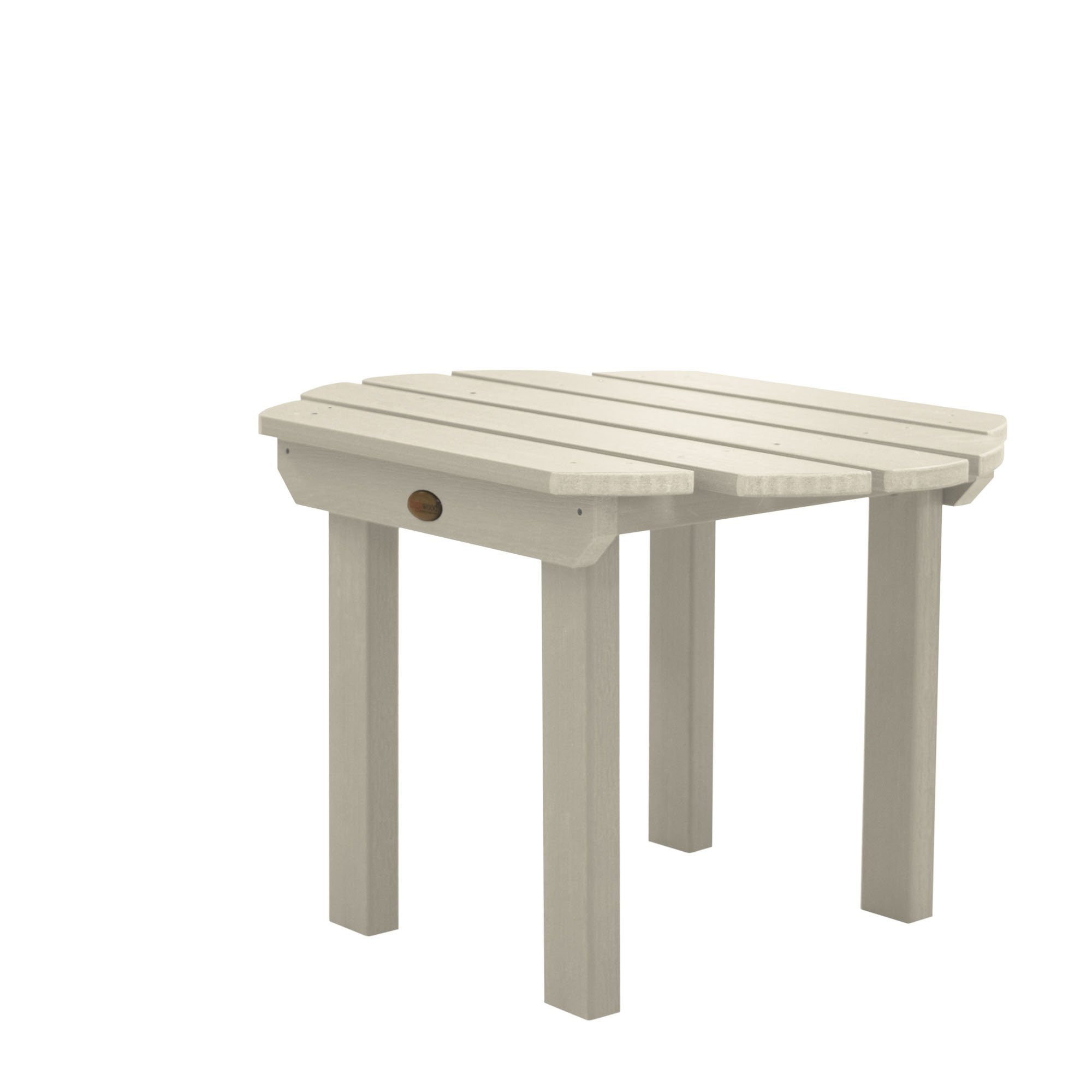 Highwood AD-KITCLAS9-WAE Whitewash Adirondack Chair 6-Piece Patio Set with Side Tables - Outdoor Garden Furniture for Backyard, Poolside & Deck Relaxation