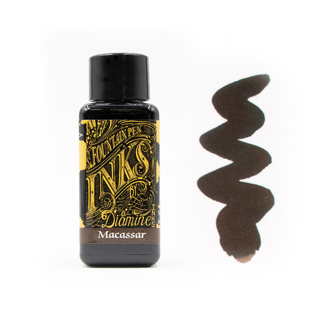 Premium Diamine Fountain Pen Ink 30ml Bottle - Vibrant Colors for Calligraphy, Journaling & Artistic Writing - Perfect for Fountain Pens, Dip Pens & Ink Drawing