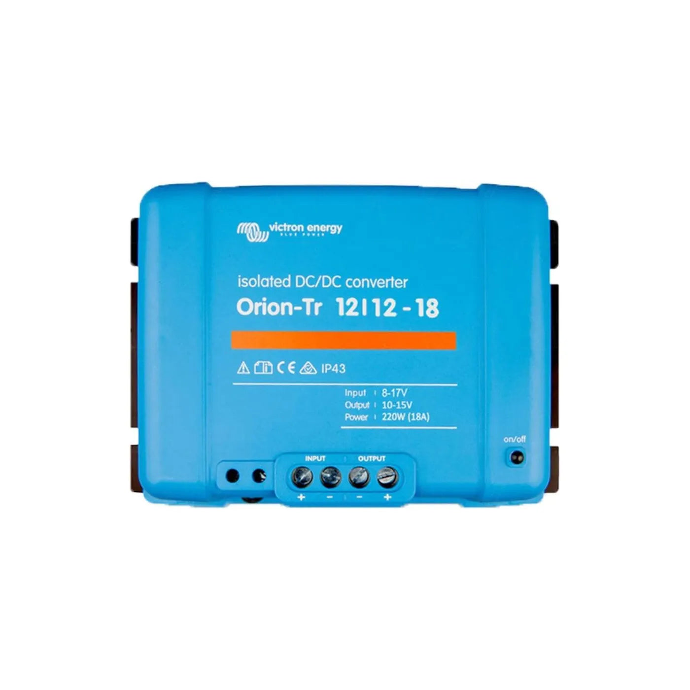 Victron Orion Tr DC DC Converter - Isolated 12V Models for RVs, Boats & Solar Power Systems | Efficient Voltage Conversion for Mobile & Off-Grid Applications