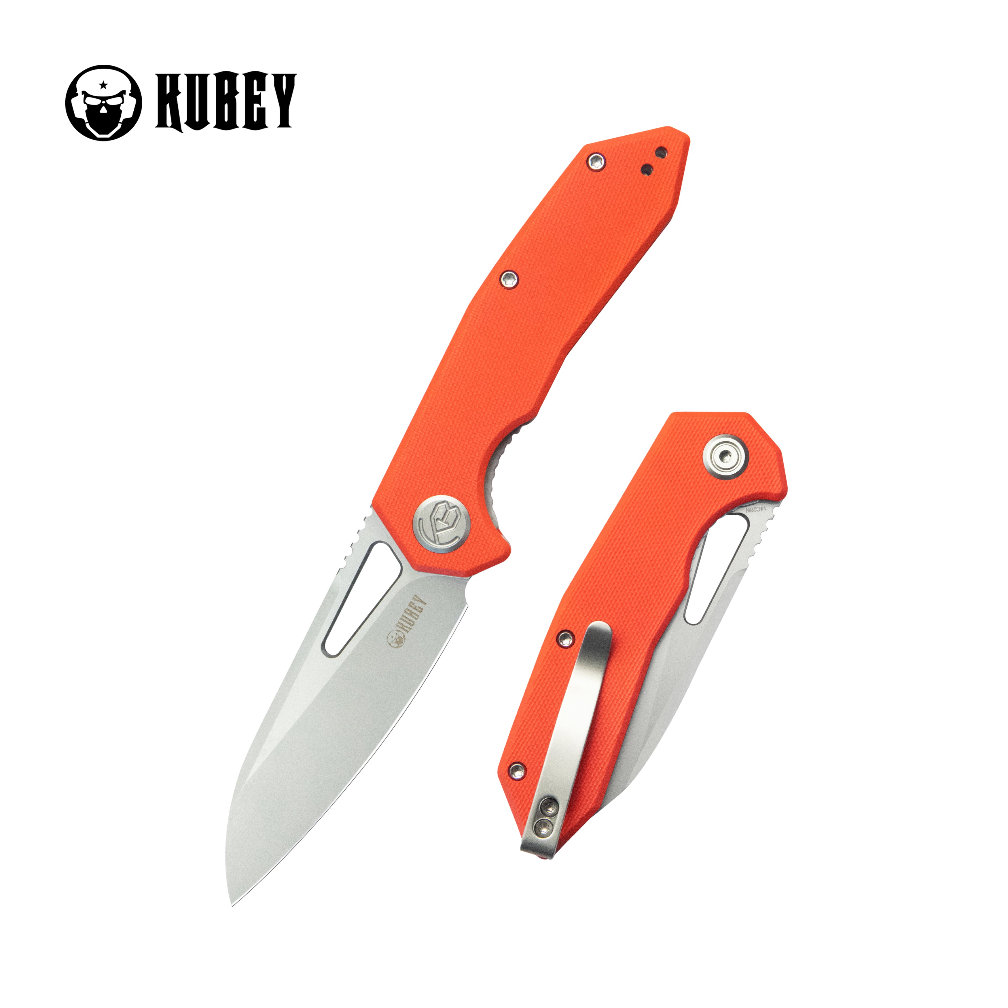 Kubey Vagrant Liner Lock Folding Knife - 3.1