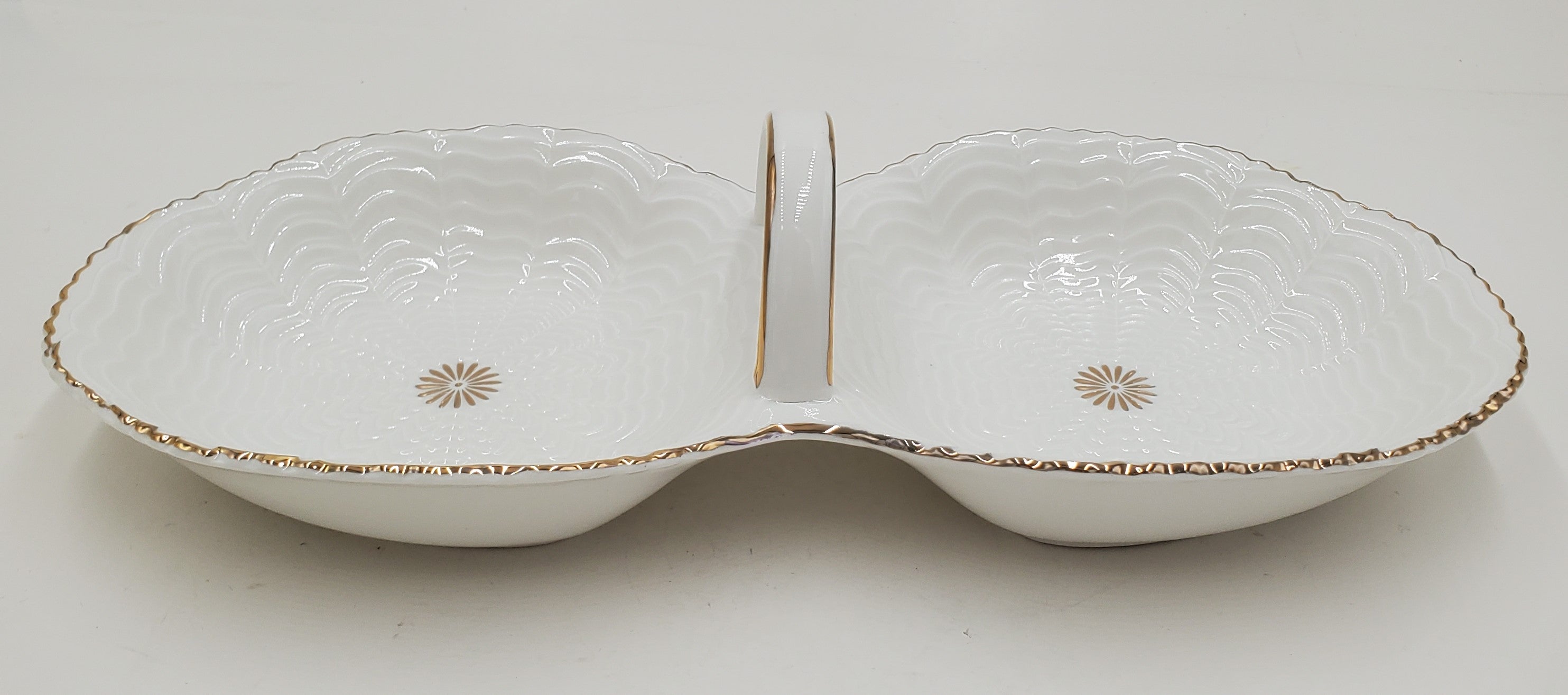 13-Piece 2-Section Gold Design Dinnerware Set - Elegant Tableware for Dining, Parties & Home Decor