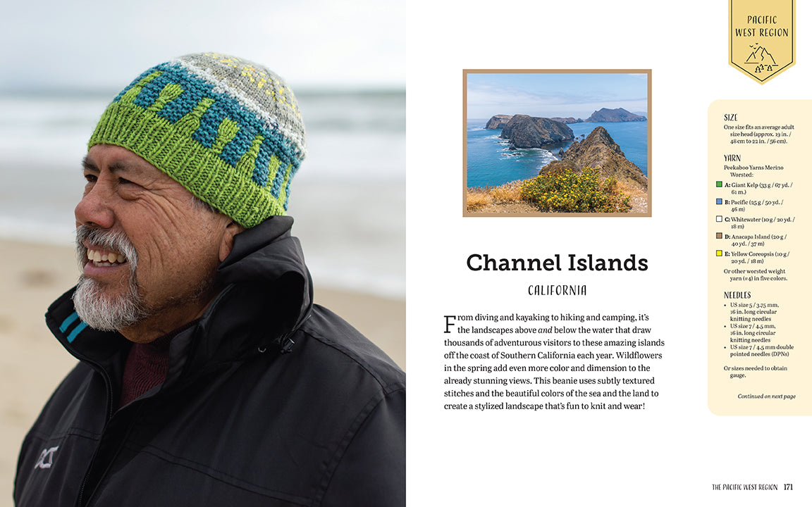 Knitting the National Parks - DIY Knitting Patterns for US National Parks Scenery - Perfect for Knitting Enthusiasts & Home Decor