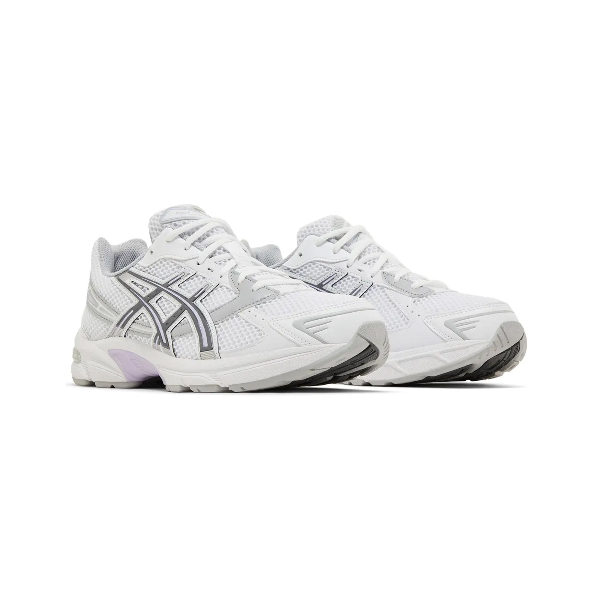 ASICS Gel 1130 Women's Running Shoes - White/Carrier Grey/Lilac (2024) | Lightweight Cushioned Sneakers for Jogging, Gym Workouts & Everyday Comfort