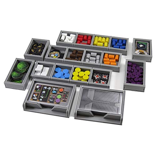 Folded Space Gaia Project Board Game Organizer Insert - Premium Storage Solution for Game Components | Perfect for Board Game Enthusiasts & Organized Game Nights
