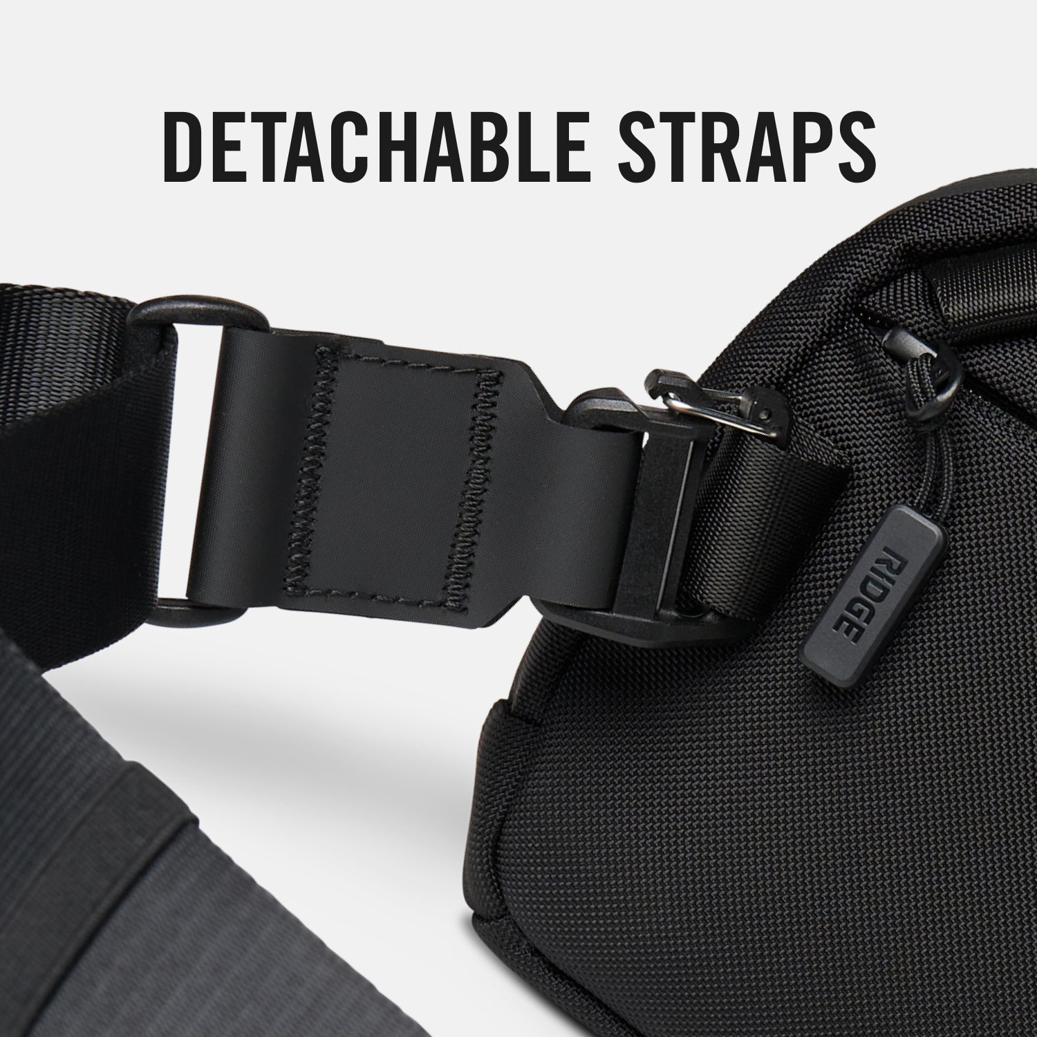 Commuter Sling Bag Royal Black - Lightweight Crossbody Bag for Men & Women - Perfect for Travel, Work & Everyday Use