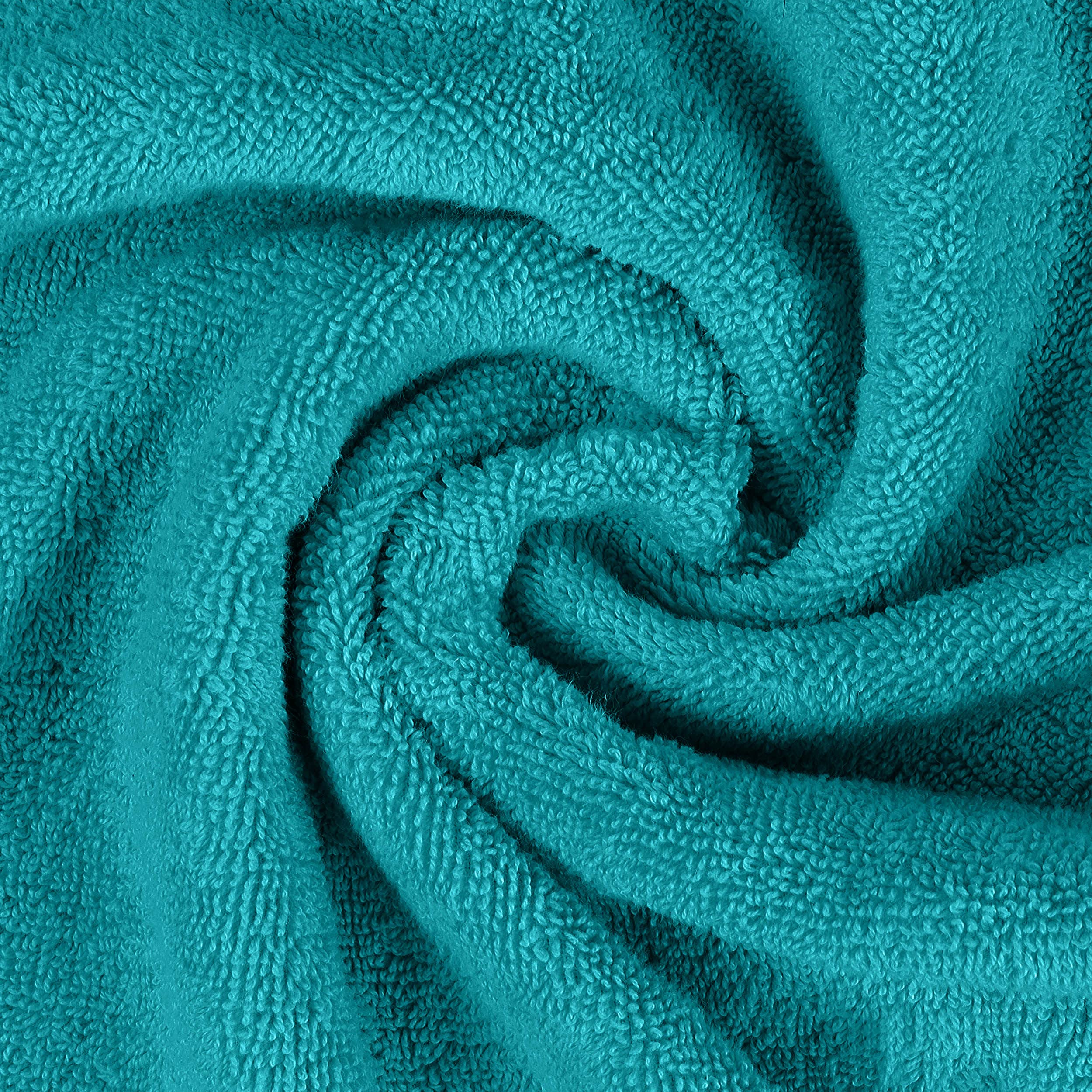 Utopia Towels 60-Piece Premium Hand Towels Set - 16x28 Inches, 100% Ring Spun Cotton, Lightweight & Highly Absorbent - Perfect for Bathroom, Travel, Camping, Hotels, Spa & Gym (Turquoise) - Soft & Quick-Drying Towels for Everyday Use & Guest Essentials
