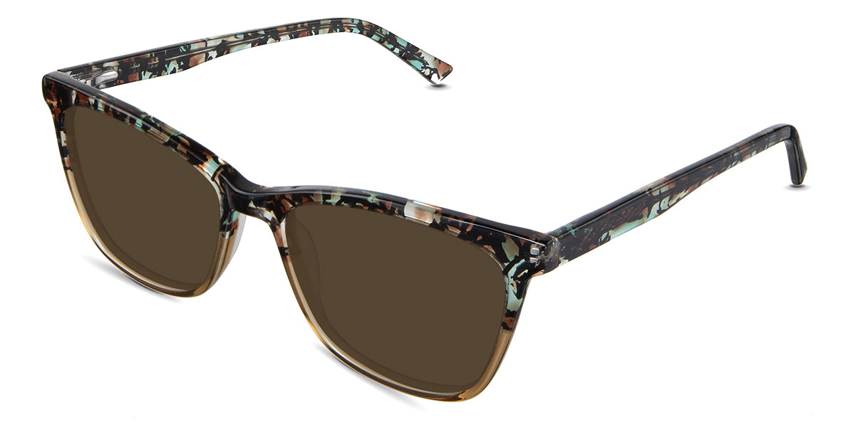 Paisley Women's Prescription Polarized Sunglasses – Stylish UV Protection for Driving, Outdoor & Fashion