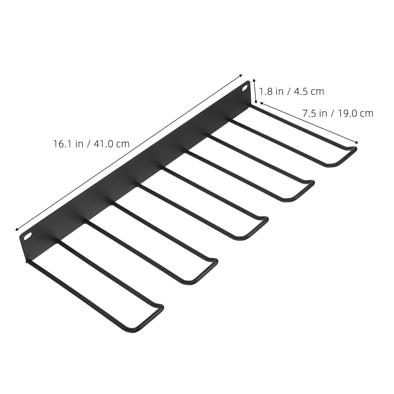 VOSAREA Heavy Duty Wall Mount Tool Organizer - Modern Power Tool Storage Rack for Garage & Workshop - Perfect for DIY Projects, Home Improvement & Professional Workspaces