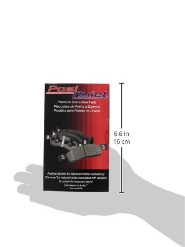 BMW PosiQuiet Ceramic Brake Pads - Premium Performance Brake Pads for BMW Vehicles - Low Noise, Less Dust - Perfect for City Driving and Daily Commutes