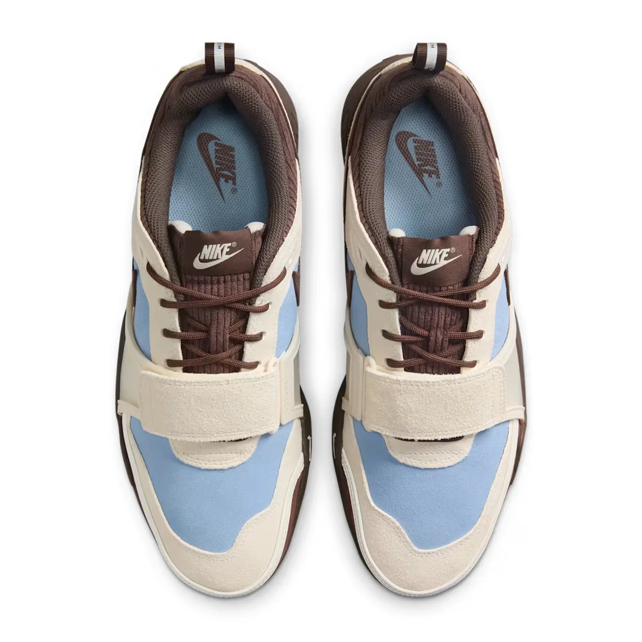 Travis Scott x Nike Zoom Field Jaxx Leche Blue Sneakers - Limited Edition Men's Basketball Shoes for Streetwear & Casual Style | Perfect for Urban Fashion & Sneaker Collectors
