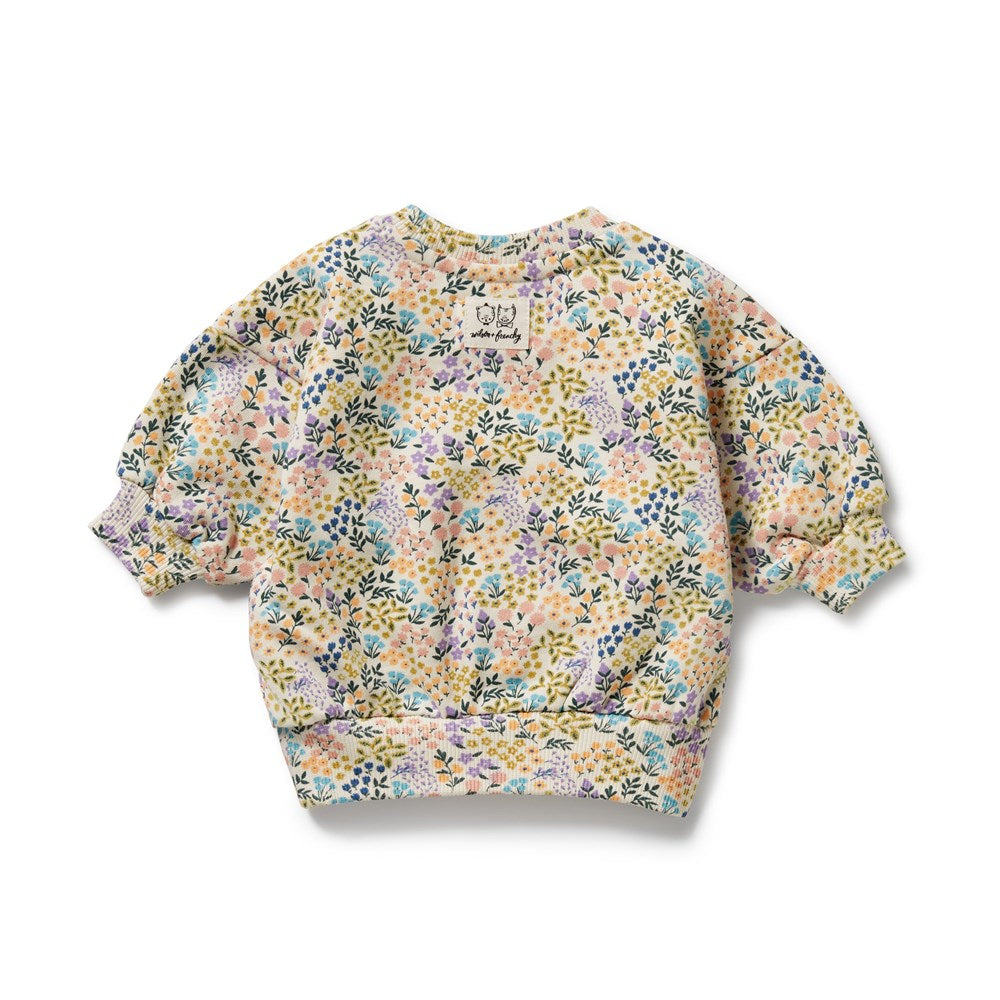 Organic Cotton Terry Cloth Baby Sweater - Soft & Breathable for Newborns & Toddlers - Perfect for Playtime, Naptime & Everyday Comfort