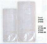25 Count Large Clear Party Bags for Birthday, Wedding & Celebration - Bulk Plastic Favor Bags for Candy, Gifts & Goodies