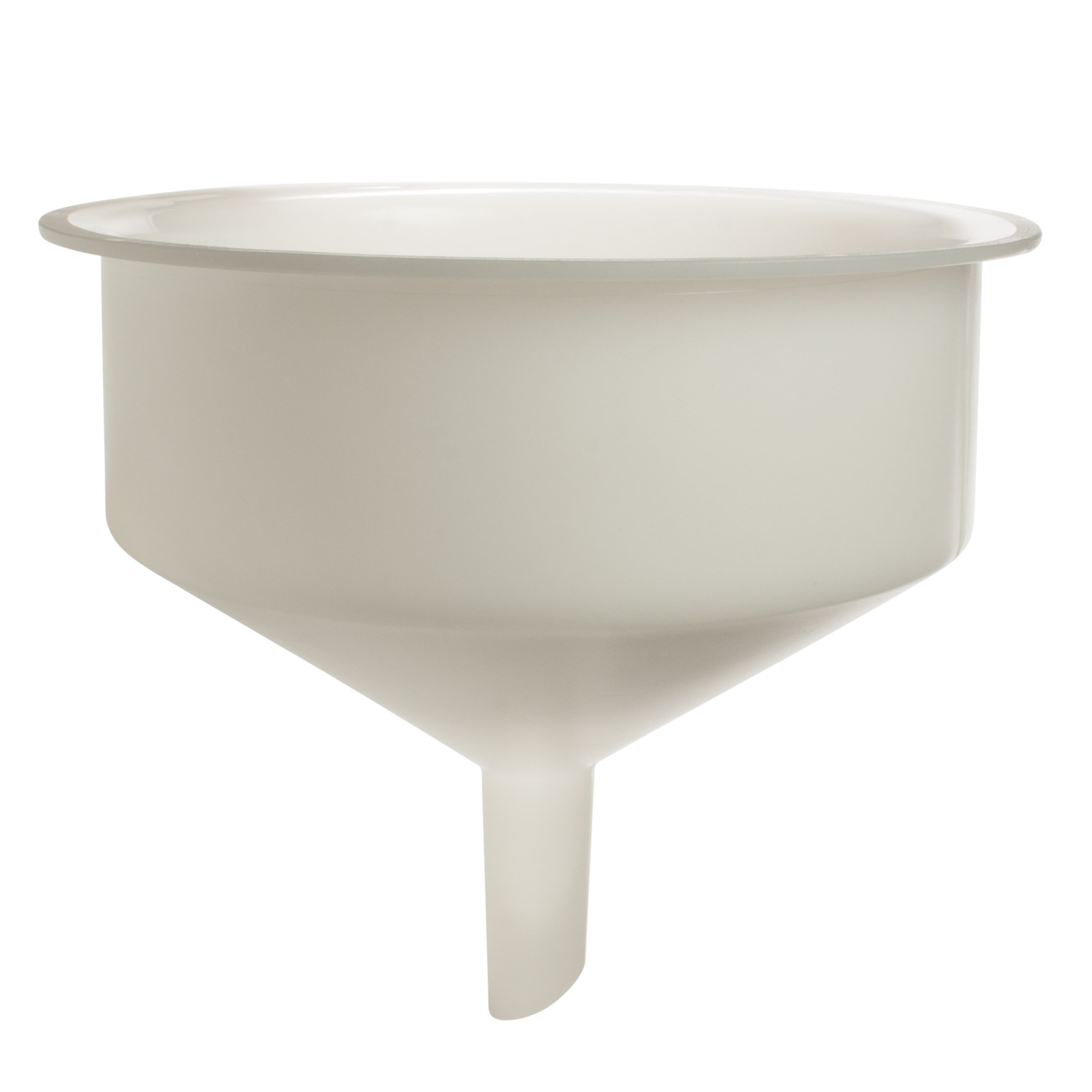Bel-Art H14716-0000 18L Large Industrial Polyethylene Drum Funnel for Chemical Transfer, Oil Lubricants & Bulk Liquid Handling