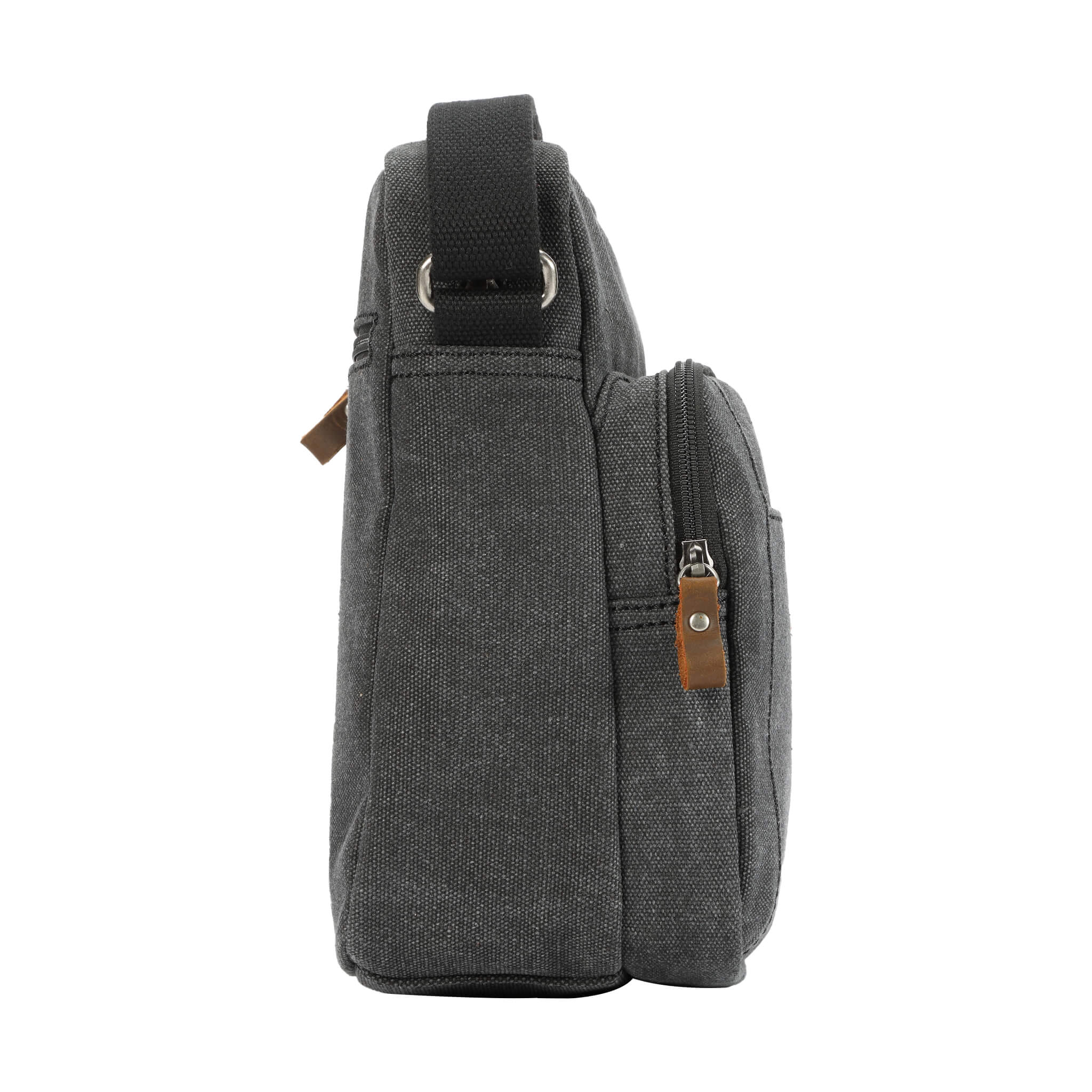 TRP0370 Troop London Classic Canvas Crossbody Bag for Men & Women - Stylish & Durable Everyday Shoulder Bag for Work, Travel & Casual Outings