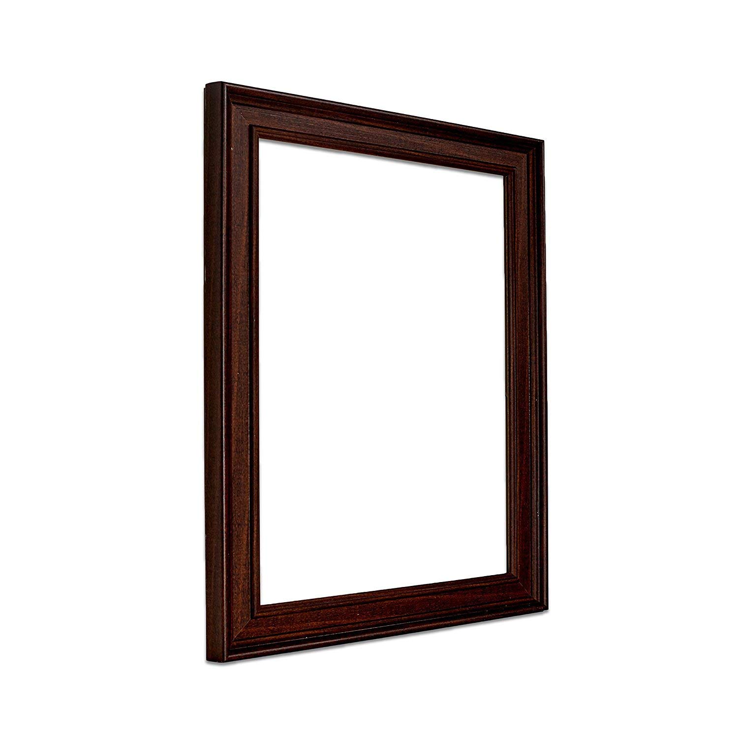 Shabby Chic Oslo 7x5 Inch Mahogany Picture Frame - Vintage Style Photo & Poster Frame for Home Decor, Wall Art, and Gift Giving