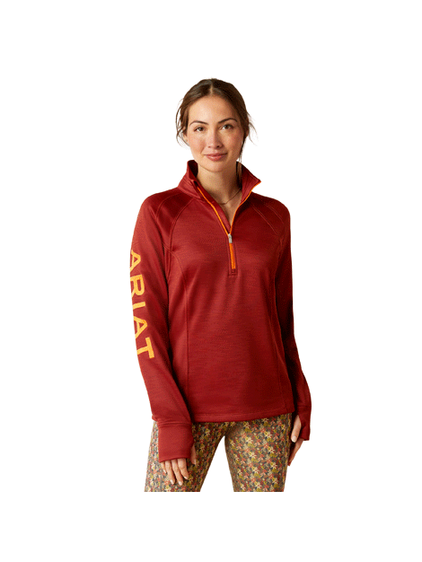 Ariat Tek Team 1/2 Zip Sweatshirt for Men - Moisture Wicking Performance Pullover - Perfect for Work, Outdoor Activities & Casual Wear