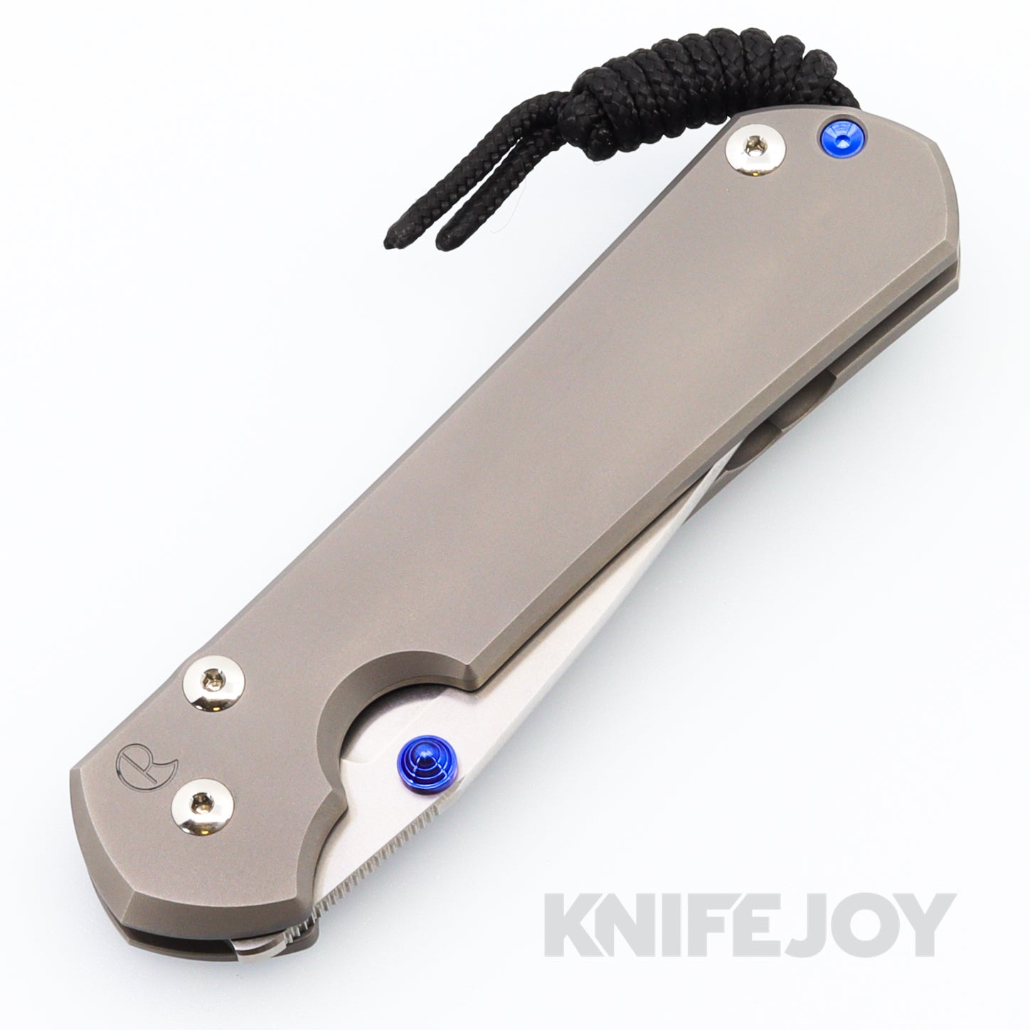 Chris Reeve Knives Large Sebenza 31 Drop Point Magnacut Blade with Plain Glass Blasted Titanium Handles - Premium EDC Folding Knife for Outdoor, Camping & Survival Use